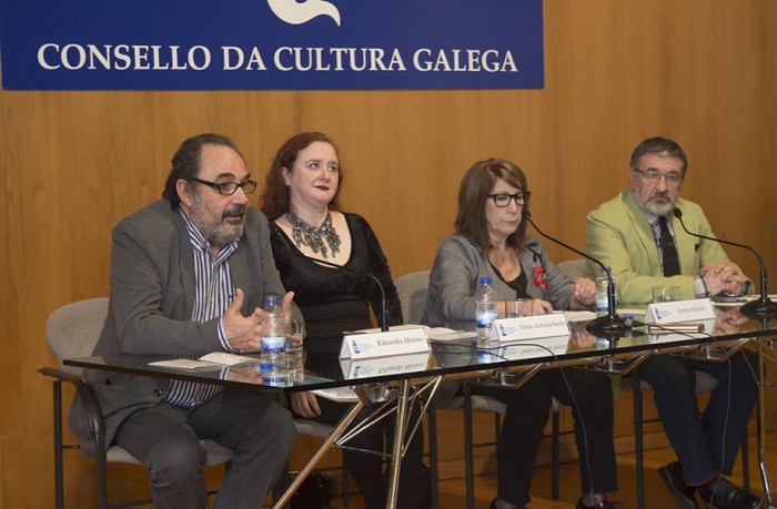 Presentada en Compostela, no Día Mundial do Teatro (27 de marzo de 2018) a Academia Galega de Teatro.