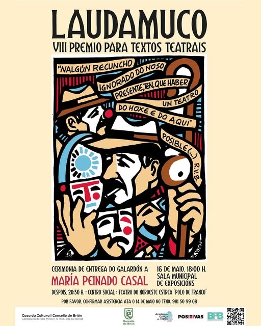 Entrega do VIII Premio Laudamuco para textos teatrais 2026